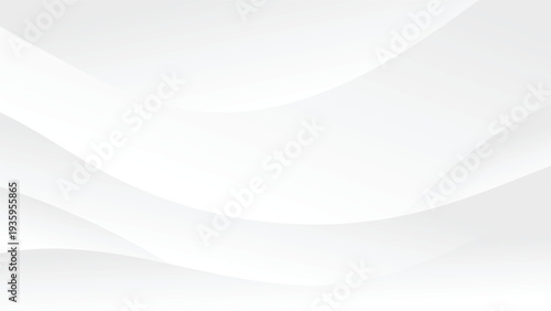 abstract white background with color gradient and wavy lines decoration