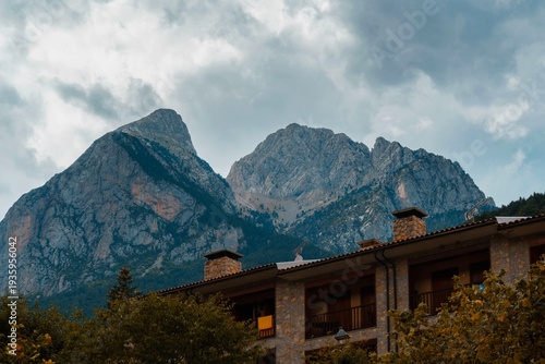 Pedraforca is an emblematic mountain in Catalonia within the area of the Cadí-Moixeró Natural Park, forming the boundary between the provinces of Barcelona and Lérida.