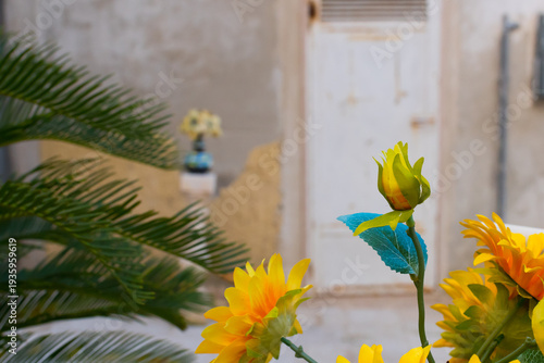 Wallpaper Mural fiori finti Torontodigital.ca