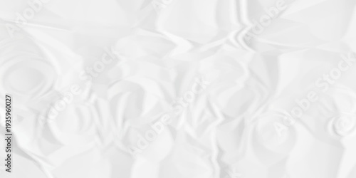 Creased paper texture white crumpled blank paper texture. Grunge paper texture. Natural watercolor text abstract wrinkled white recycled grungy ripped pattern poster paper.