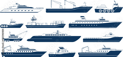 Container ship loading at port terminal