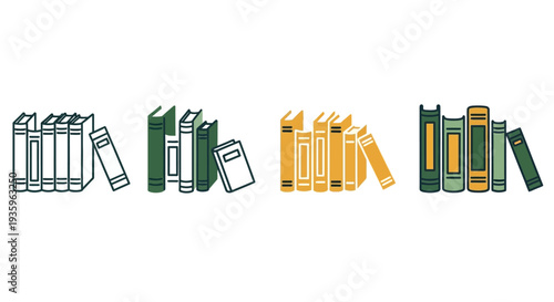 Set of premium quality award ribbon vector icons with elegant crown symbols, perfect for celebrating success, achievement, and recognition in various digital and print designs