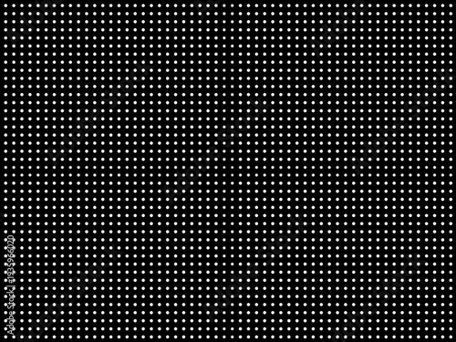 Wallpaper Mural Dot grid blueprint on black background. Even white circles form clean matrix for bullet journals, planner pages, interface mockups technical diagrams Torontodigital.ca