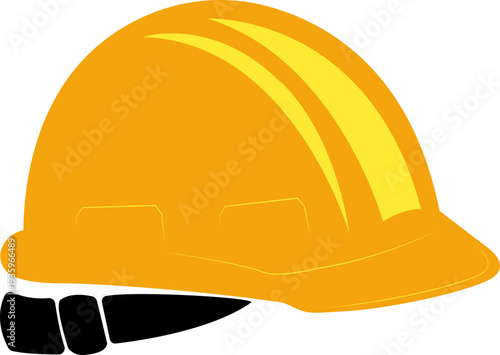 Construction helmet. Protective headgear designed to ensure safety at construction and production sites. Personal protective equipment. Construction helmet.