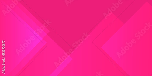 Dynamic Pink Squares in Motion Overlapping Geometric Shapes on White Background