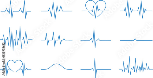 World health day heartbeat patterns for global wellness and health awareness