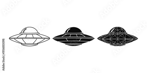 Flying Saucer Icons