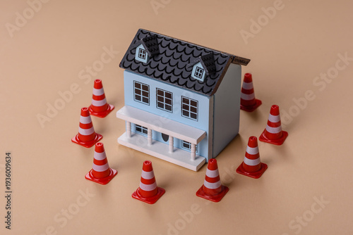 Arrest or confiscation of real estate by court order for tax evasion. Real estate