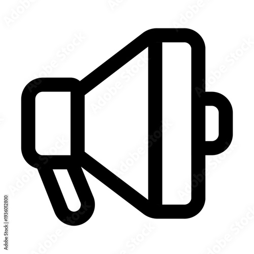 Megaphone Outline Icon
