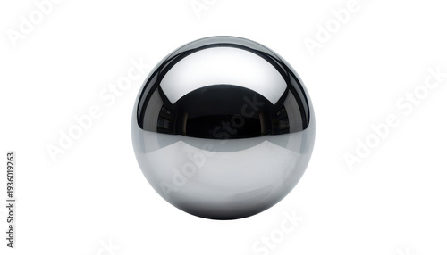 Shiny silver ball shiny ball metallic ball reflective ball