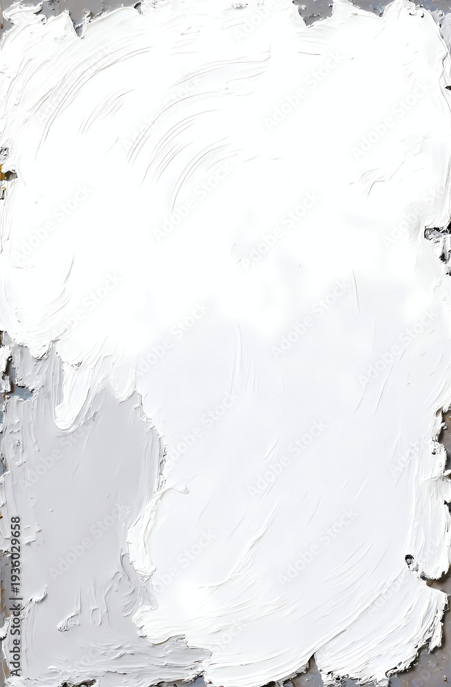 Obraz premium Strokes of Serenity Blend Seamlessly With Soft Hues in a Captivating Oil Paint Canvas, Inviting Exploration of Texture and Mood Under a Gentle Light Generative AI