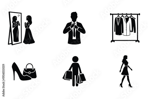 Fashion and Style Icons: Getting Dressed and Shopping