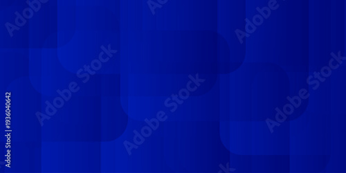 Abstract blue geometric background with overlapping rounded squares and gradient effects