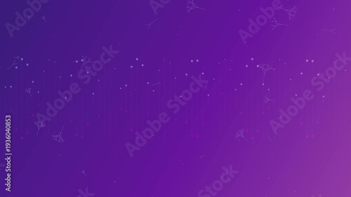 Purple Gradient Background with Sparkling Lights.