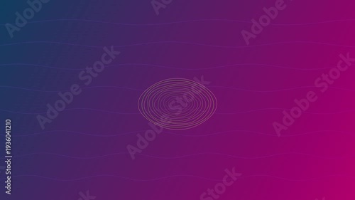 Gradient Background with Faint Circle Animation.