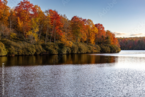 autumn in the mountains, Price Lake, NC