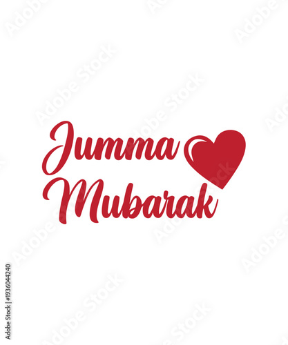 Jumma mubarak logo, Jumma Greeting Vector art 