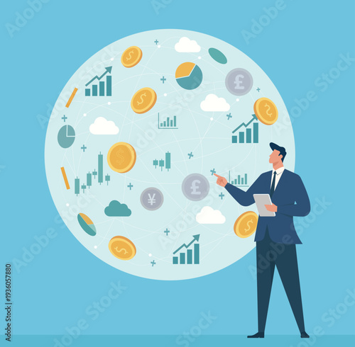 Global Financial Analysis and Economic Strategy, International Market Trends, Currency Exchange, Business Analytics, Investment Planning, Digital Economy
