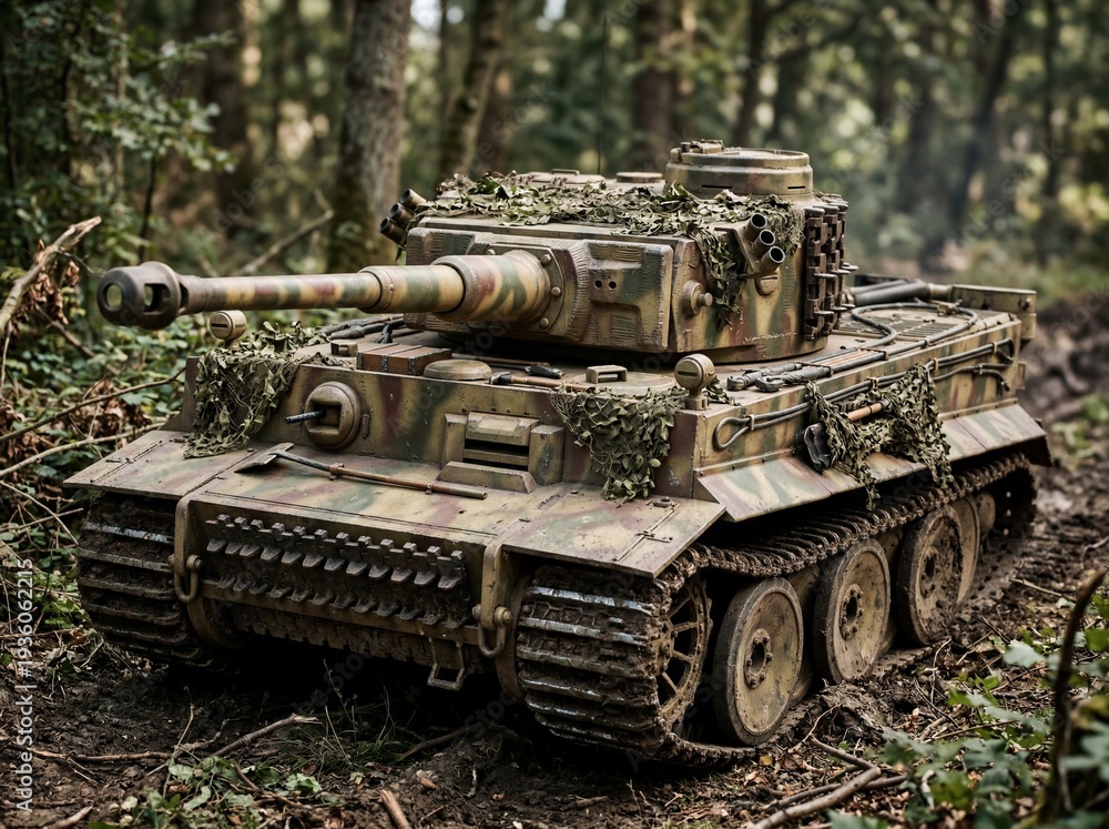 Obraz premium German tiger tank