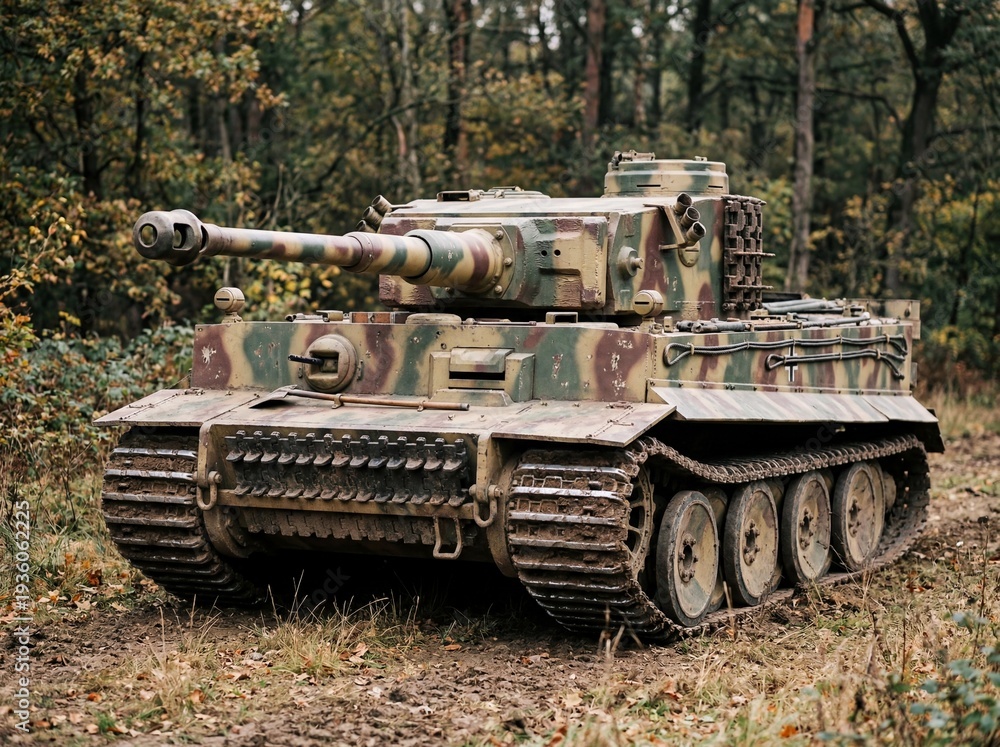 Obraz premium German tiger tank