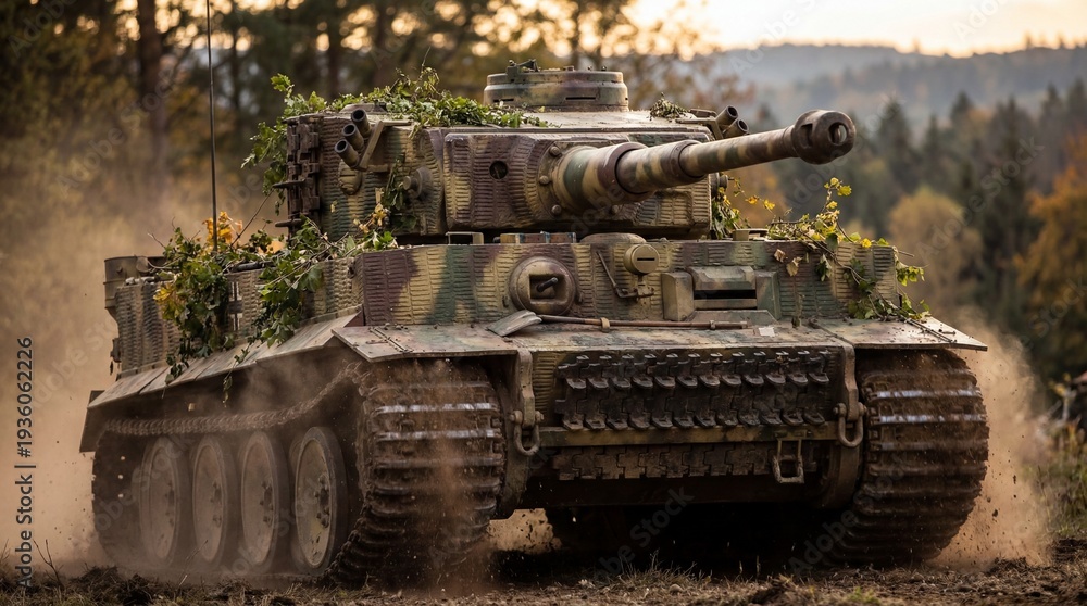 Obraz premium German tiger tank