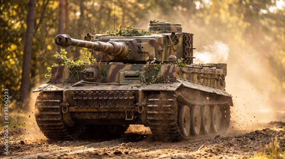 Obraz premium German tiger tank