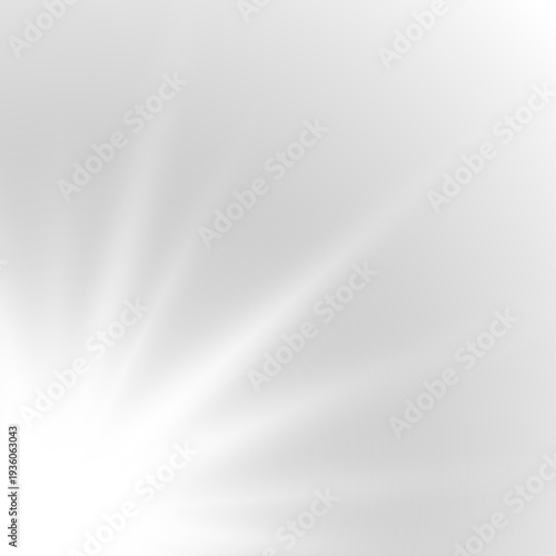 PNG bright sunlight overlay with realistic lens flare. Transparent white rays illuminate scene softly. Perfect for dreamy photo and vector backgrounds.