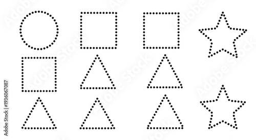 Dotted Shapes for Kids