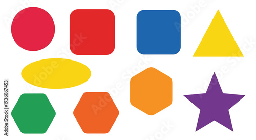 Colorful Geometric Shapes