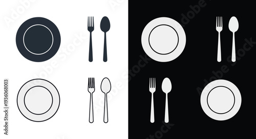 Table Setting Icons