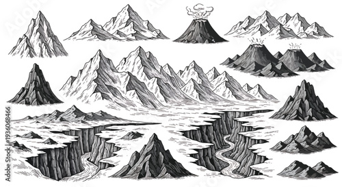 Mountain Landscapes Collection