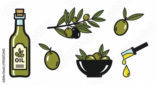 Olive Oil and Olives Collection