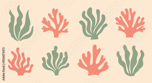 Coral Reef Icons