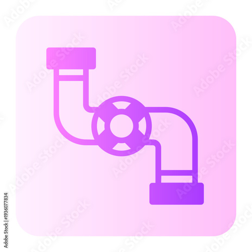 pipe gradient icon