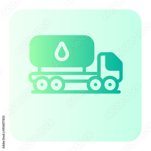 truck gradient icon