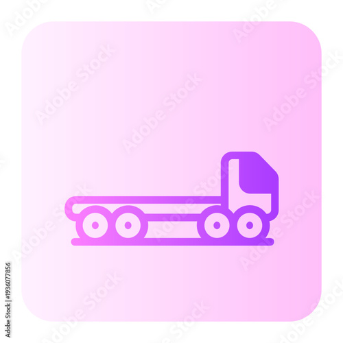 truck gradient icon