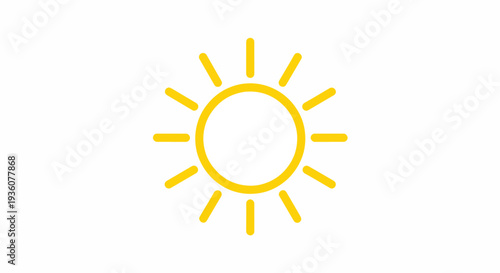 Simple Sun Icon