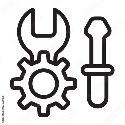 maintenance line icon