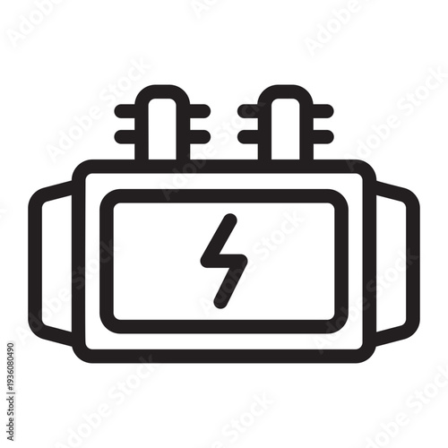transformer line icon
