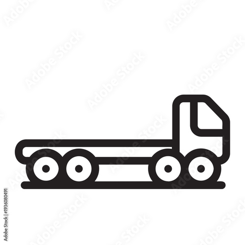 truck line icon