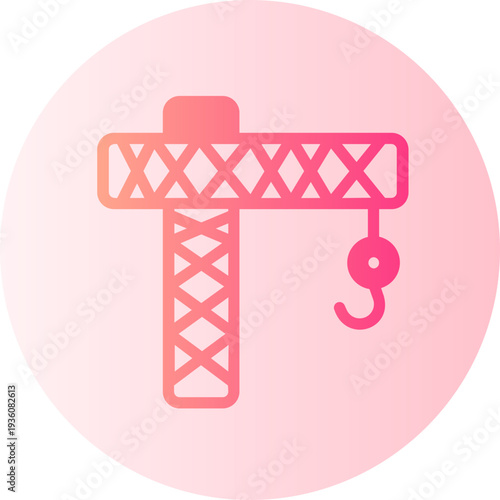 crane gradient icon