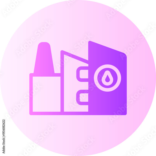 factory gradient icon