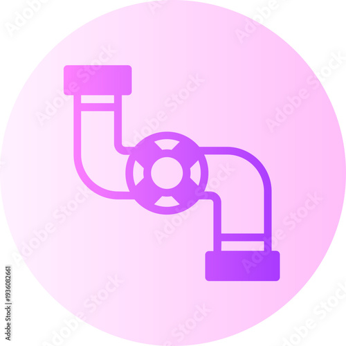 pipe gradient icon