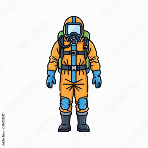 Hazmat Suit Character