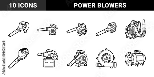 Leaf blower and industrial air mover equipment for landscaping and construction. Heavy duty power tools featuring backpack, handheld, and centrifugal designs.