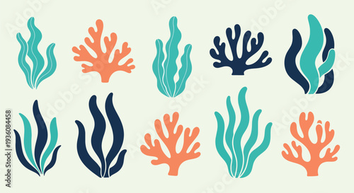 Coral Reef Icons