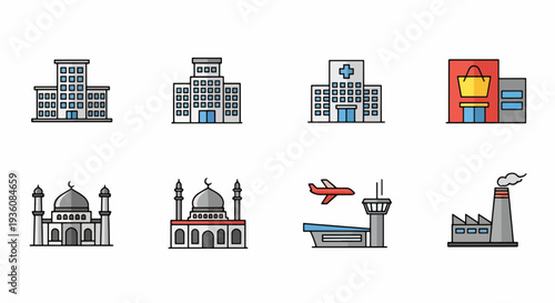 Global Landmarks and Symbols