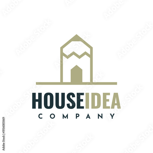 house idea company logo