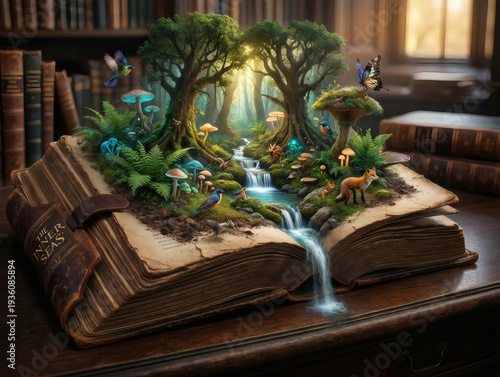 Enchanted Forest Bookscape