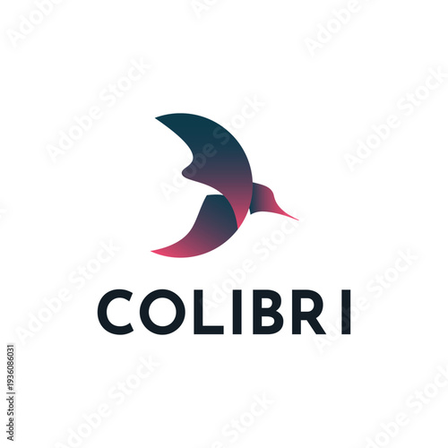 colibri logo hummingbird brand